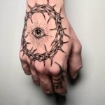 Tattoo espino y ojo