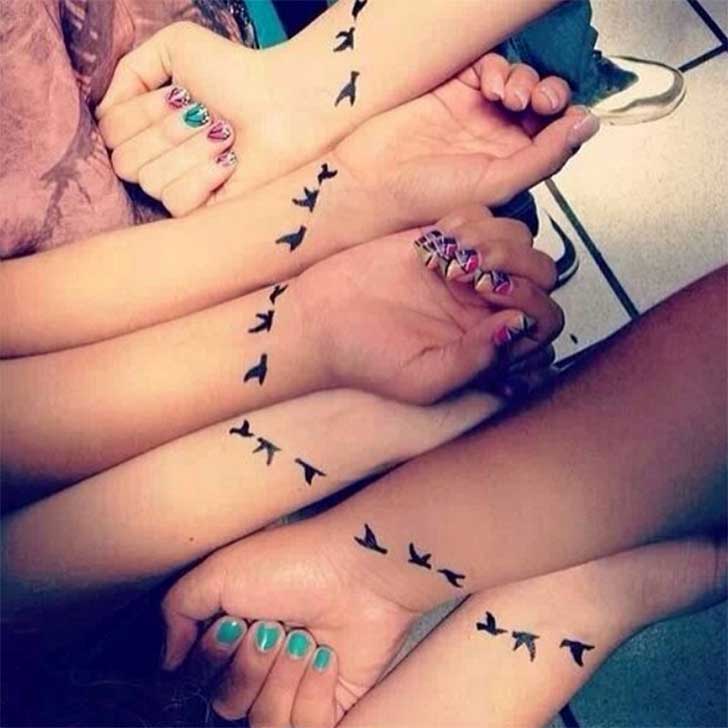 15 ideas para tatuajes compartidos con parejas, familia y amigos - Avantgarde Tattoo Barcelona