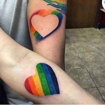 tatuaje pareja gay
