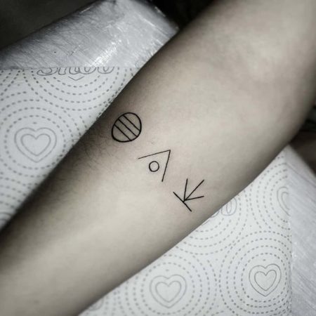 Los tatuajes glifos: excelente elección