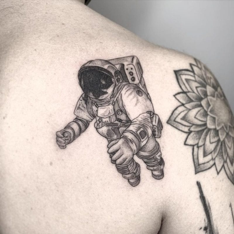 Tattoo Astronauta