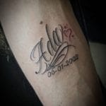 Tattoo Lettering Ada