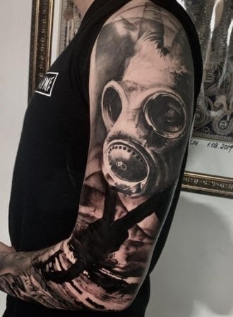 Tattoo black work