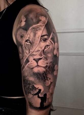 Tattoo surrealista