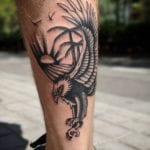 Tattoo tradicional águila