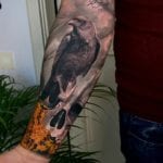 Tattoo cuervo realismo