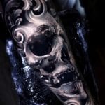 Tattoo Skull contemporary vision of realism