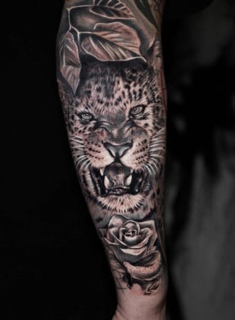 tattoo rostro tigre