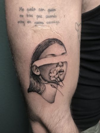 tattoo rostro mujer