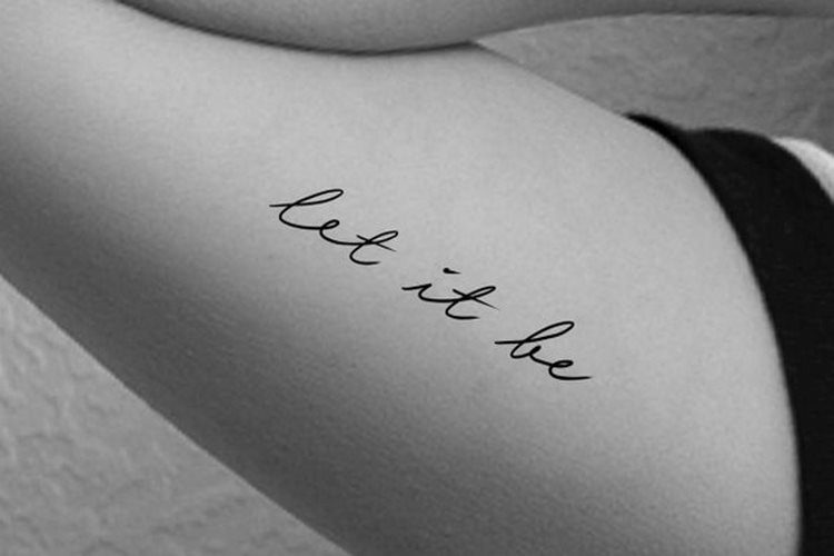 El tatuaje lettering, una tendencia al alza