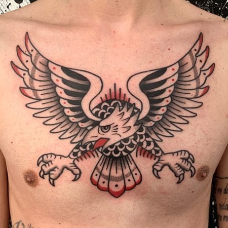 Tattoo águila old school
