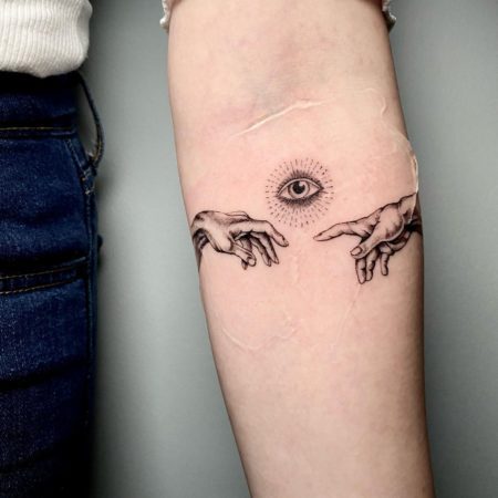 Tattoo manos creación