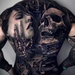 Tattoo espalda realista