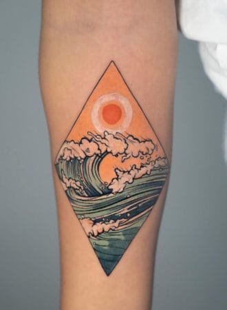 Tattoo ola kanagawa