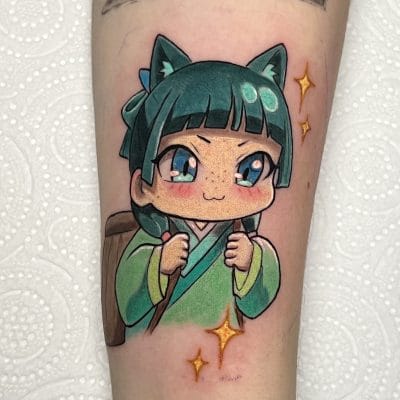 tatuaje anime