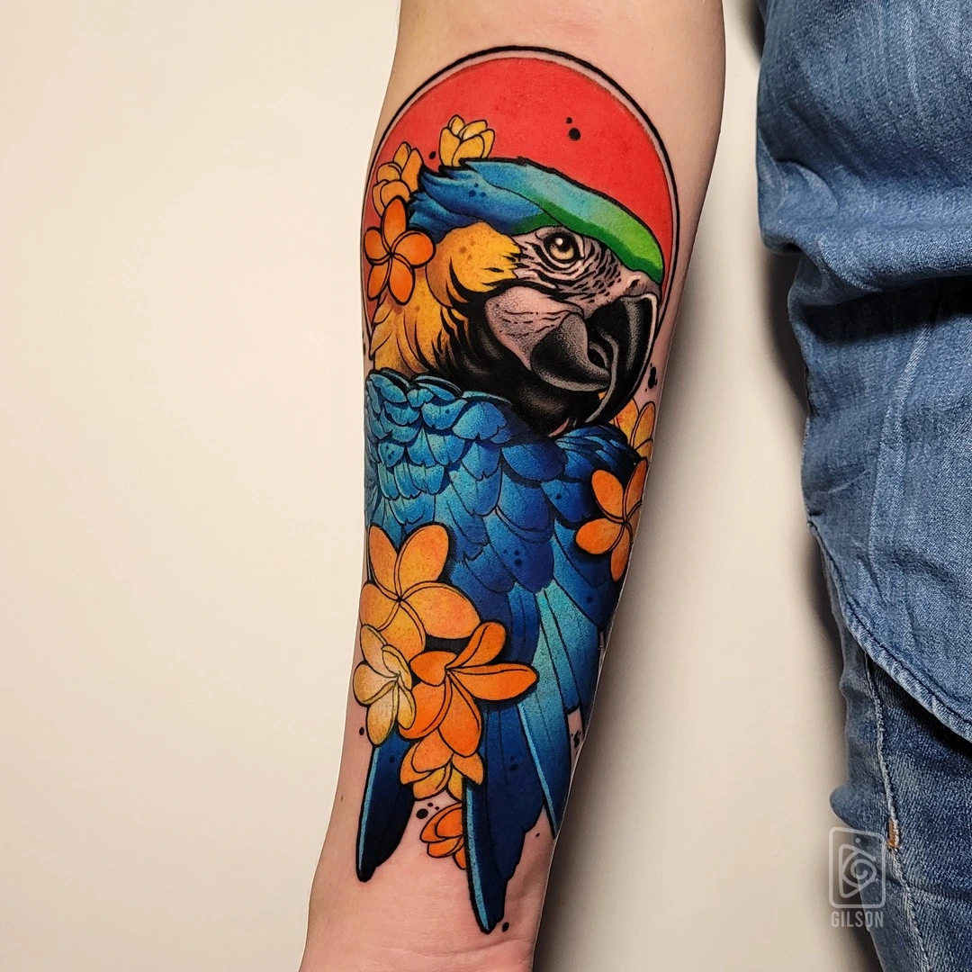 Tatuaje estilo a color en Barcelona